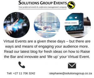 Raise the bar for your virtual event 